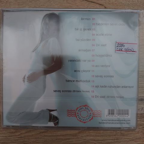 HANDE YENER - AŞK KADIN RUHUNDAN ANLAMIYOR CD