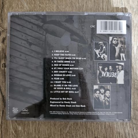 Bon Jovi – Keep The Faith CD