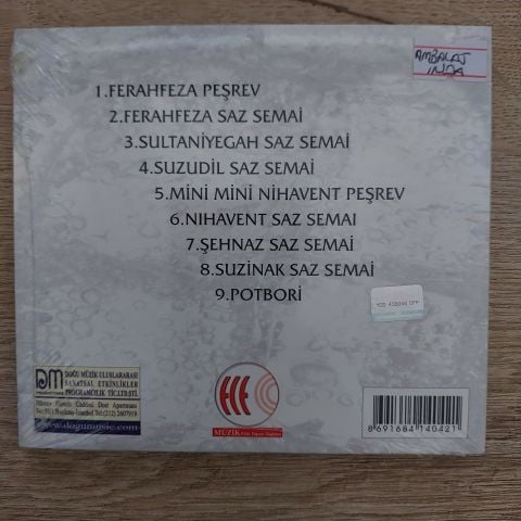 NERMİN KAYGUSUZ - KEMENÇE GİTAR SAZ ESERLERİ CD