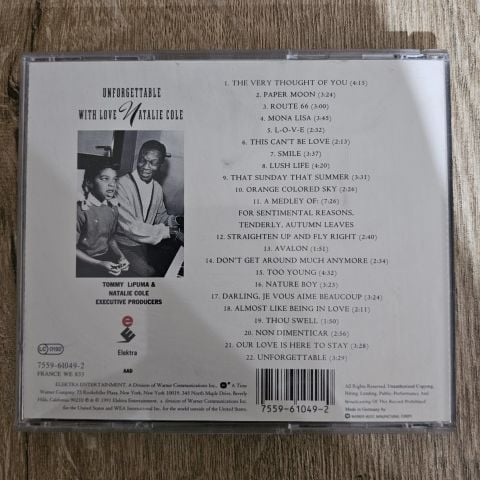 Natalie Cole – Unforgettable With Love CD