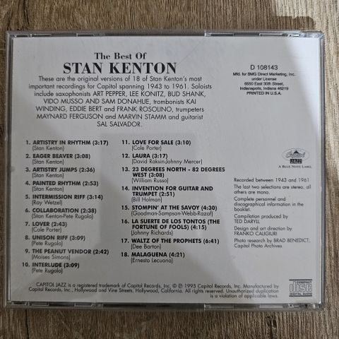 Stan Kenton – The Best Of Stan Kenton CD