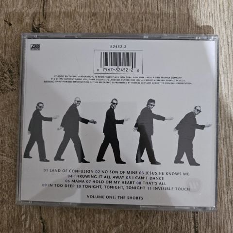 Genesis – Live / The Way We Walk (Volume One: The Shorts) CD