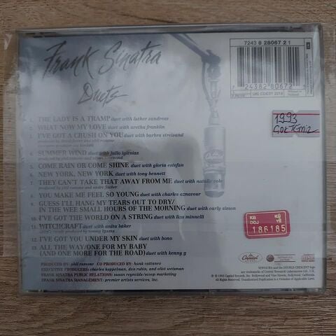 FRANK SİNATRA - DUETS WİTH CD