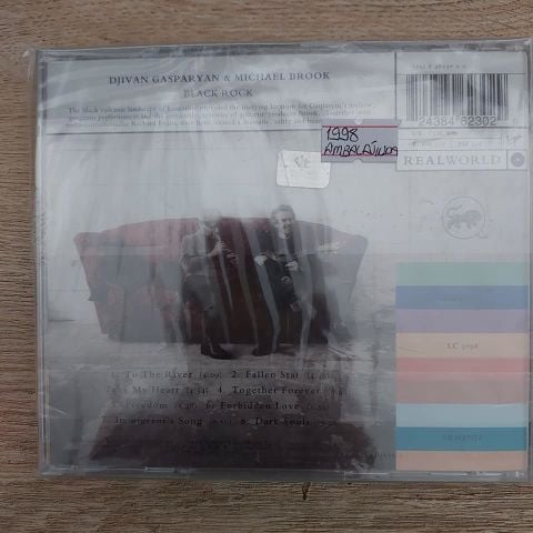 DIJVAN GASPARYAN & MICHAEL BROOK - BLACK ROCK CD