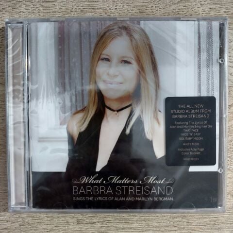 BARBRA STREISAND - WHAT MATTERS MOST CD