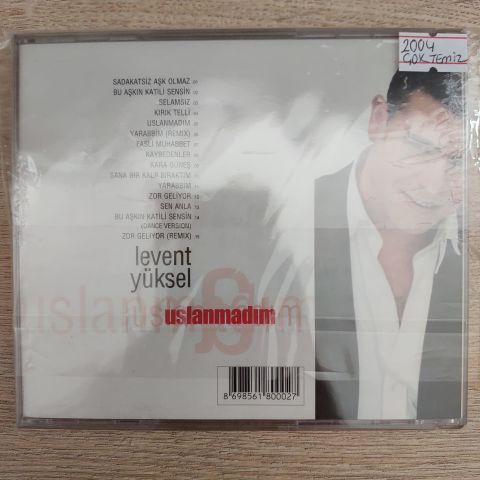 LEVENT YÜKSEL - USLANMADIM CD