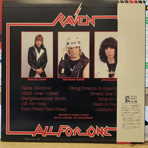 Raven – All For One LP PLAK