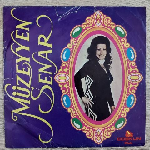 MÜZEYYEN SENAR - ADIM ÇIKMIŞ SARHOŞA 45LİK PLAK