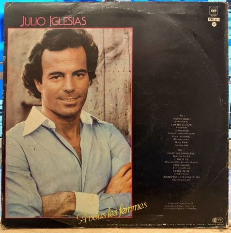 Julio Iglesias – A Vous Les Femmes LP PLAK