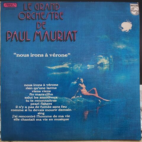 Le Grand Orchestre De Paul Mauriat – Nous Irons A Vérone LP PLAK