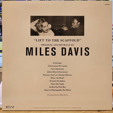 Miles Davis – Lift To The Scaffold - Original Soundtrack LP PLAK