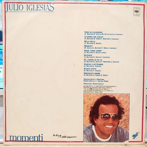 Julio Iglesias – Momenti LP PLAK