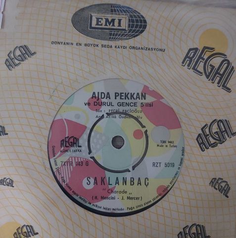 AJDA PEKKAN SAKLANBAÇ 45LİK PLAK