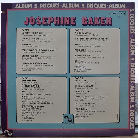 Josephine Baker – Josephine Baker LP PLAK