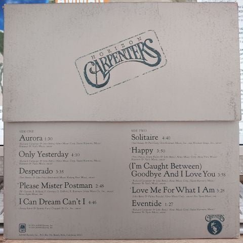 Carpenters – Horizon LP PLAK