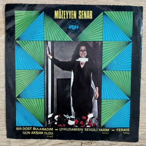 MÜZEYYEN SENAR - BİR DOST BULAMADIM GÜN AKŞAM OLDU 45LİK PLAK
