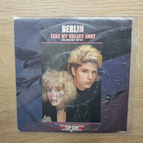 Berlin – Take My Breath Away (Love Theme From ''Top Gun'') 45LİK PLAK