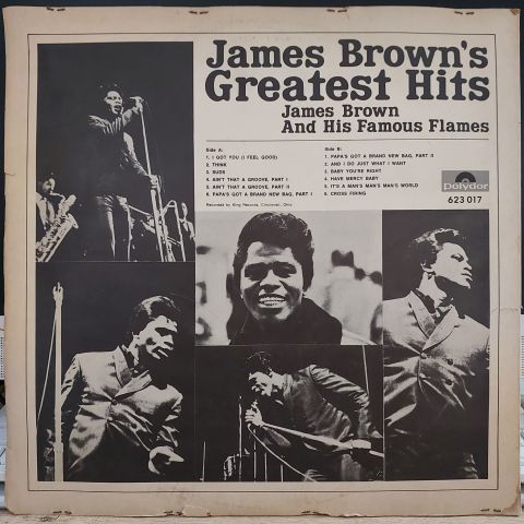 James Brown And His Famous Flames* – James Brown's Greatest Hits LP PLAK