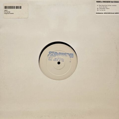 Young & Vincenzini Feat. Casale – The Final Sax LP PLAK