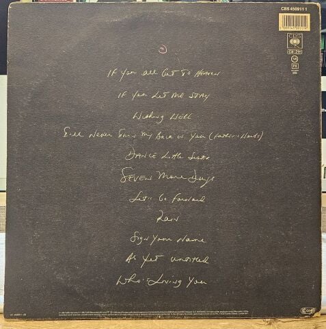 Terence Trent D'Arby – Introducing The Hardline According To Terence Trent D'Arby LP PLAK...