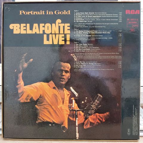 Harry Belafonte – Belafonte Live! LP PLAK