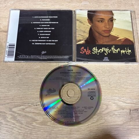 SADE - STRONGER THAN PRIDE CD