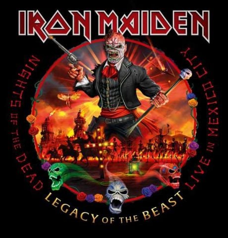 İRON MAİDEN - NİGHTS OF THE DEAD, LEGACY OF THE BEAST, LİVE İN MEXİCO CİTY LP PLAK