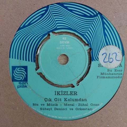 İKİZLER - ÇIK GİT KOLUMDAN 45LİK PLAK