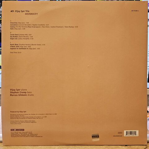 Vijay Iyer Trio – Historicity LP PLAK