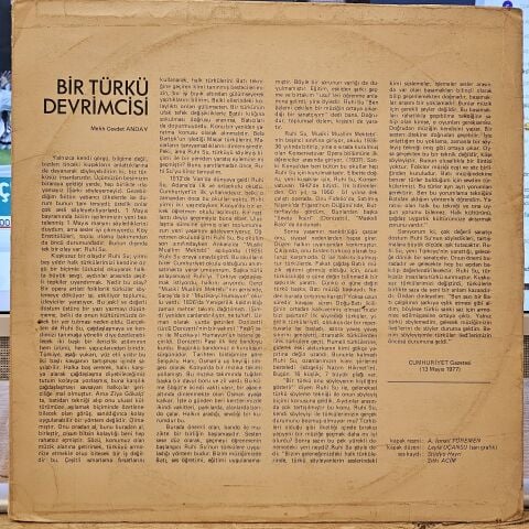 Ruhi Su & Dostlar Korosu – Sabahın Sahibi Var LP PLAK