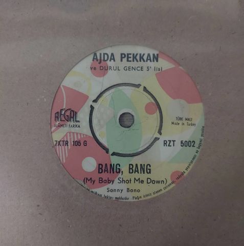 AJDA PEKKAN - BANG BANG İKİ ABANCI 45LİK PLAK