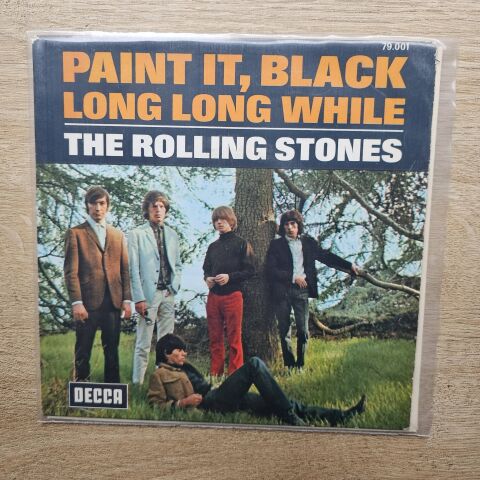 The Rolling Stones – Paint It, Black / Long Long While 45LİK PLAK