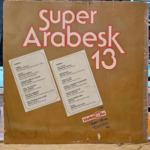 Various – Super Arabesk 13 LP PLAK