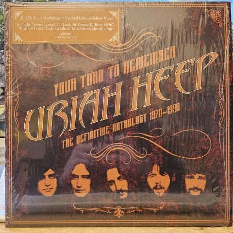 Uriah Heep – Your Turn To Remember - The Definitive Anthology 1970-1990 LP PLAK