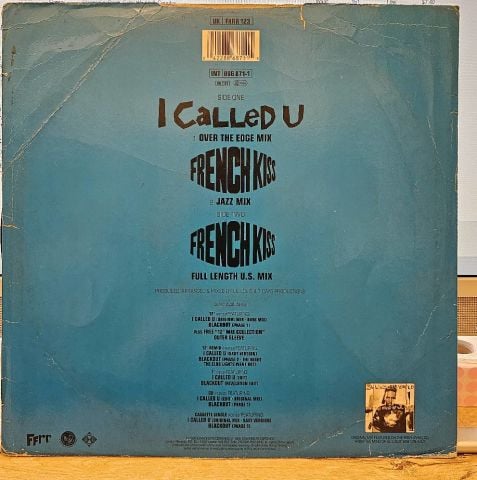 Lil Louis & The World – I Called U (But You Weren't There) LP PLAK