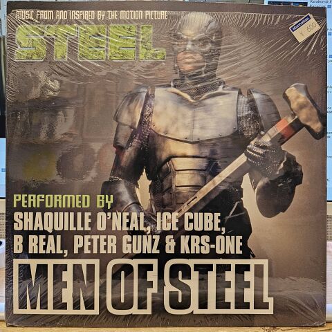 Shaquille O'Neal, Ice Cube, B Real, Peter Gunz & KRS-One – Men Of Steel LP PLAK