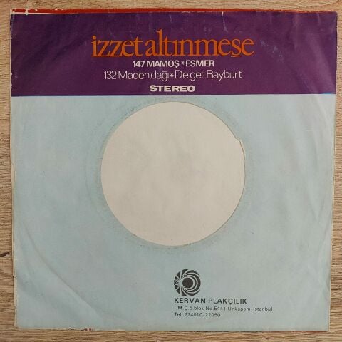 İZZET ALTINMEŞE - ESMER 45LİK PLAK