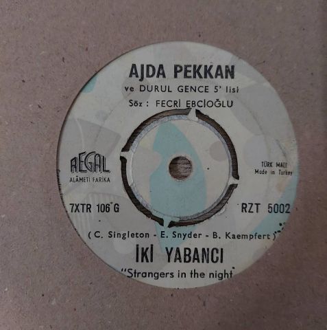 AJDA PEKKAN - BANG BANG İKİ ABANCI 45LİK PLAK