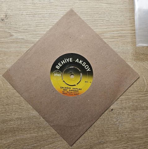 BEHİYE AKSOY - ÇALDIĞIM KAPILAR HEP KAPANDI 45LİK PLAK