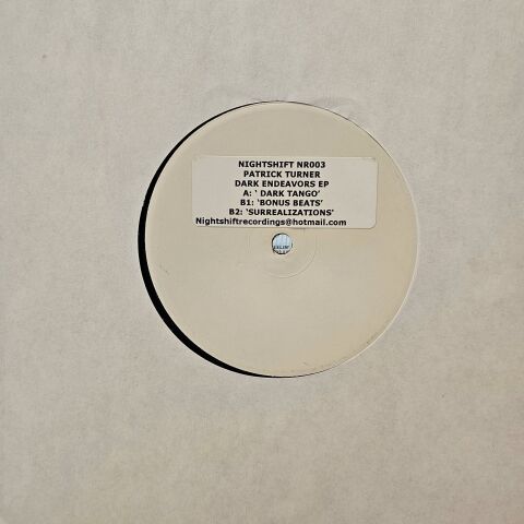 Patrick Turner – Dark Endeavours EP LP PLAK