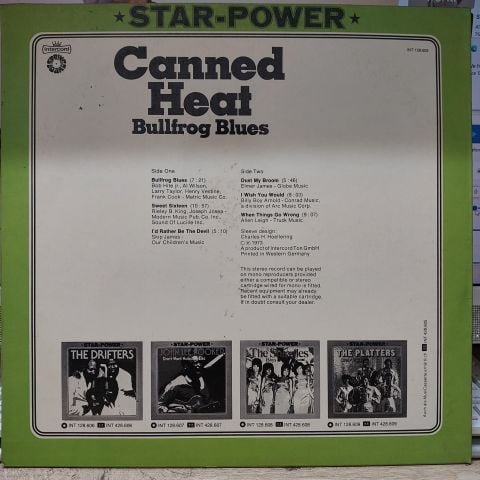 Canned Heat – Bullfrog Blues LP PLAK