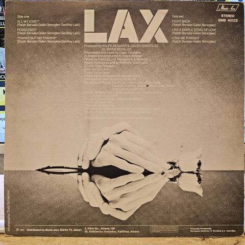 L.A.X. – All My Love LP PLAK