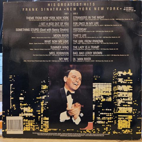 Frank Sinatra – His Greatest Hits (New York New York) LP PLAK