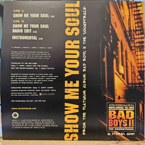P. Diddy / Lenny Kravitz / Pharrell Williams / Loon – Show Me Your Soul LP PLAK...