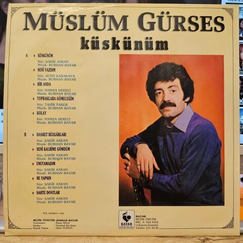 Müslüm Gürses – Küskünüm LP PLAK
