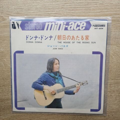 Joan Baez – Donna Donna / House Of The Rising Sun 45LİK PLAK