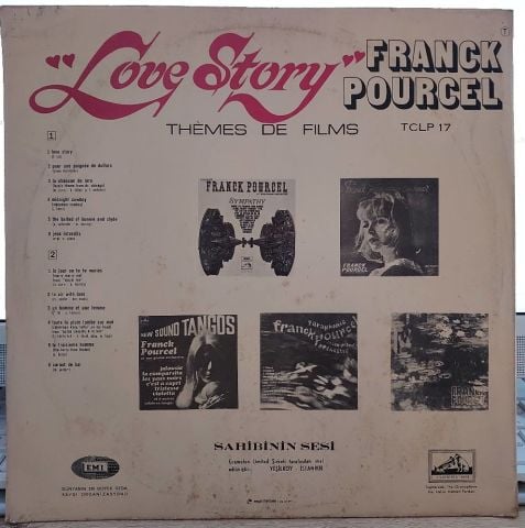 Franck Pourcel – Love Story (Themes De Films) LP PLAK