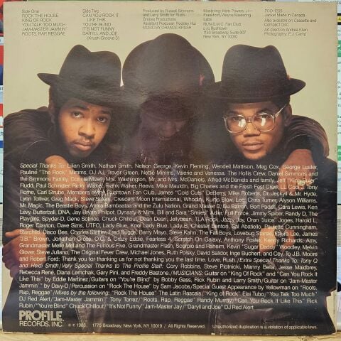 Run-D.M.C. – King Of Rock LP PLAK