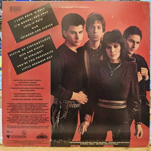Joan Jett & The Blackhearts – I Love Rock 'N Roll LP PLAK