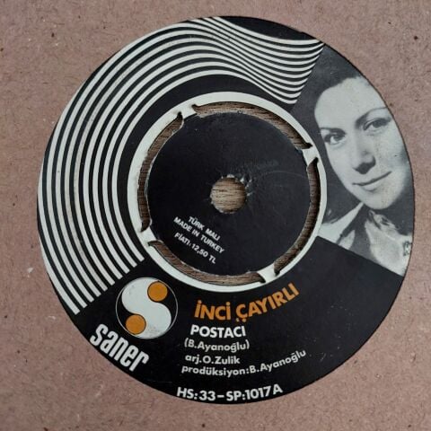 İNCİ CAYIRLI - POSTACI 45LİK PLAK